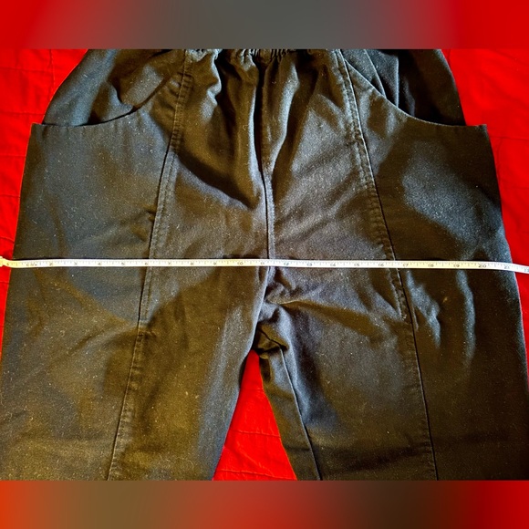 ELIZABETH SUZANN Clyde Work Pant Black Cotton Canvas - 4T - Picture 10 of 13